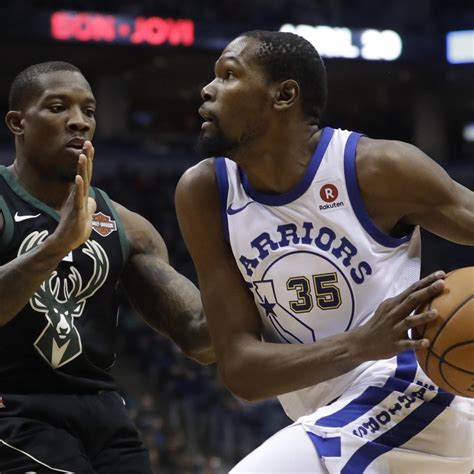 Kevin Durant Leads Warriors to Win over Giannis Antetokounmpo, Bucks | News, Scores, Highlights ...