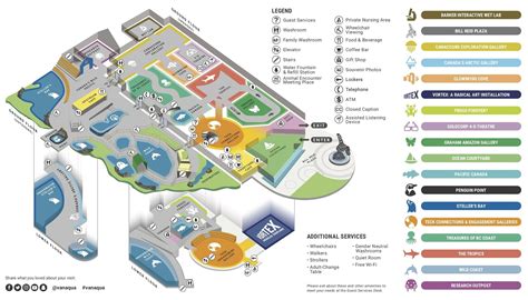 Vancouver Aquarium Map - guidemapsonline in 2023 | Vancouver aquarium, Vancouver, Zoo map