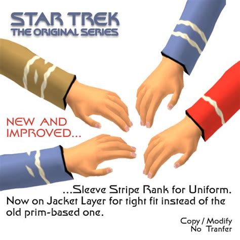 Second Life Marketplace - Starfleet Ranks