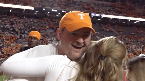 Josh Heupel shares awesome/funny moment with daughter after Tennessee's ...