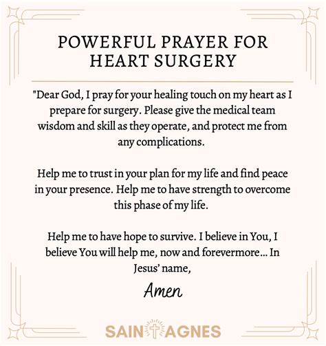 7 Prayers for Heart Surgery: Catholic Prayers With Images