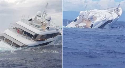 Superyacht sinks Italy - AspenLawson