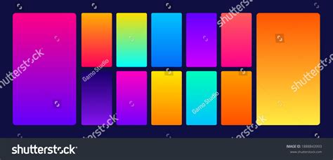 Ui Gradient Background Set Vector Illustration Stock Vector (Royalty Free) 1888843993 | Shutterstock