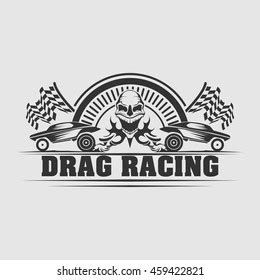 Drag Racing Team Logo Design