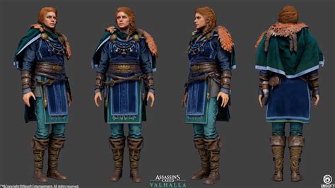 ArtStation - Assassin's Creed Valhalla - NPC Outfits, Playable Outfits ...