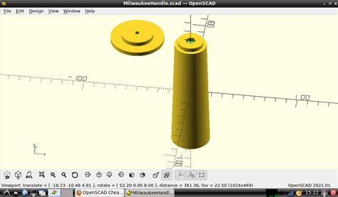 Parametric Angle Grinder and tool handle v2.0 by PrintHermit | Download ...