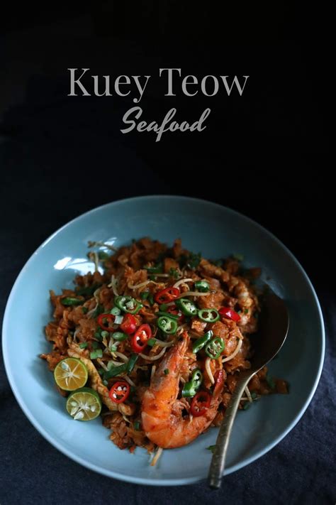 Kuey Teow Goreng Seafood - masam manis