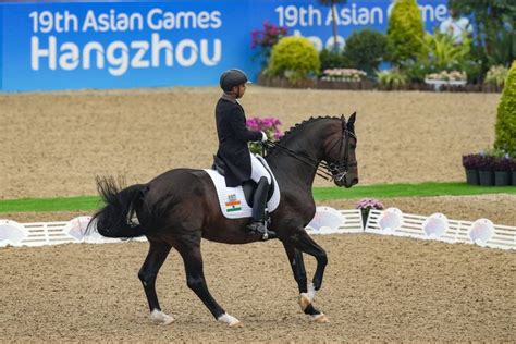 Asian Games | Anush Agarwalla clinches bronze in individual dressage event at Asian Games ...