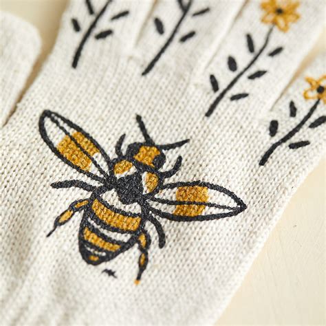 Bee Gardening Gloves - Etsy