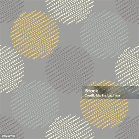 Polka Dot Seamless Pattern Point Texture Vector Illustration Textile Rapport Stock Illustration ...