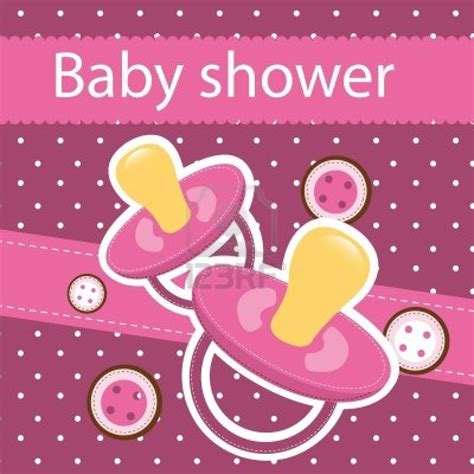 Tarjeta de Baby Shower, de fondo. Foto de archivo Baby Shower Cards, Girl Baby Shower, Baby ...