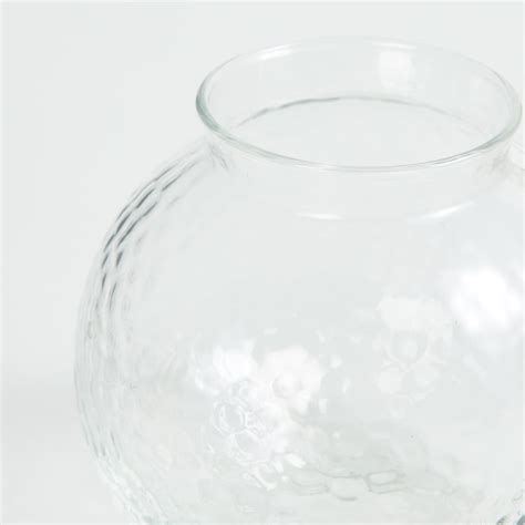 Buy Eadric Glass Round Floor Vase from Home Centre at just INR 199.0