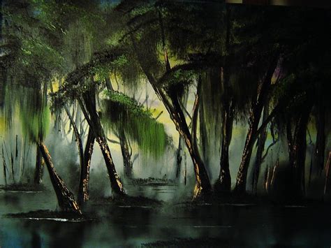 Swamp Painting by Eugene Budden