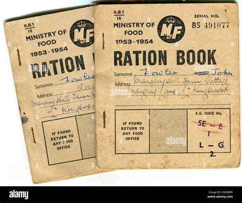 Second world war food rationing britain hi-res stock photography and ...