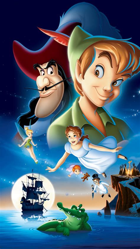 Disney Peter Pan Wallpapers - Top Free Disney Peter Pan Backgrounds - WallpaperAccess