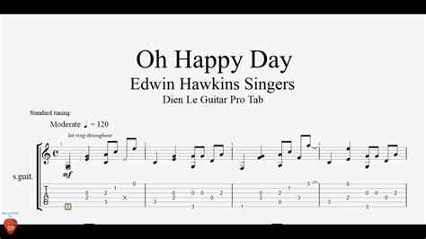 Oh Happy Day - Guitar Tutorial + TAB - YouTube