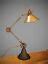 Vintage Industrial Desk Lamp - Machine Age Task Light - Cast Iron - Steampunk | eBay