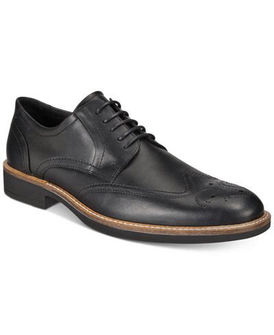 Ecco Men's Biarritz Modern Brogue Dress Shoes - All Men's Shoes - Men ...