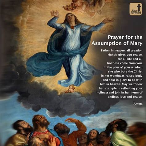 The Assumption of Mary | Feast Day | Prayer to Mary | Assumption of mary, Prayers to mary ...