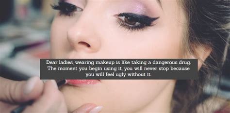 No Makeup Challenge Quotes | Saubhaya Makeup