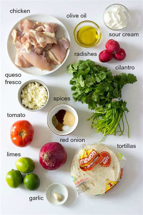 Easy Grilled Chicken Tacos {With Chicken Thighs} - Little Broken