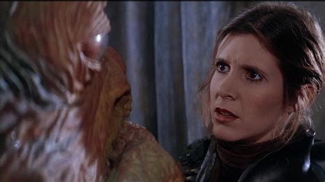 Carrie Fisher's Time With Jabba In Return Of The Jedi Was Even Grosser ...