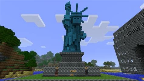 Small Statue of Liberty Minecraft Project