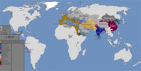 The World in 1 BCE | World, Map, United nations peacekeeping