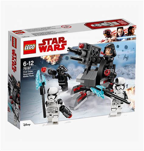 Transparent First Order Stormtrooper Png - Lego Star Wars First Order Specialists Battle Pack ...