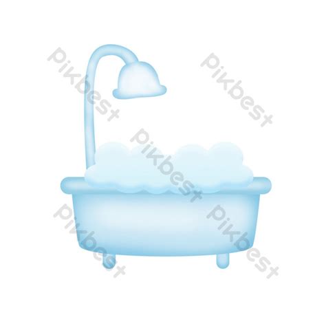 Drawing Cartoon Bathtub Illustration PNG Images | PSD Free Download - Pikbest