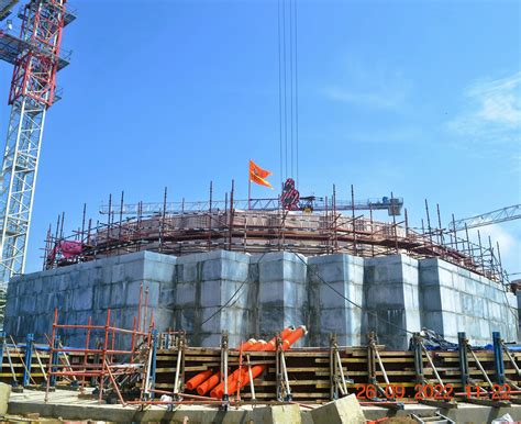 Some pictures of temple construction work in Shri Ram Janmabhoomi Complex : r/IndiaSpeaks