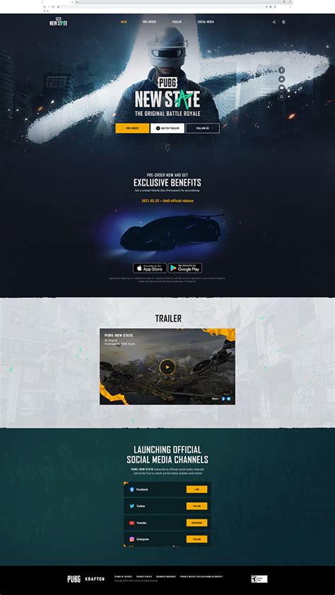 PUBG NEW STATE on Behance