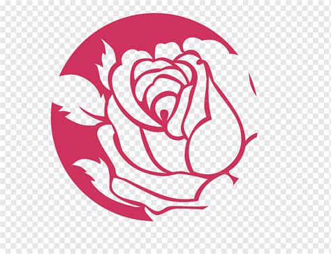 Red rose flower art, Beach rose Logo Flower, Rose LOGO, love, white, free Logo Design Template ...