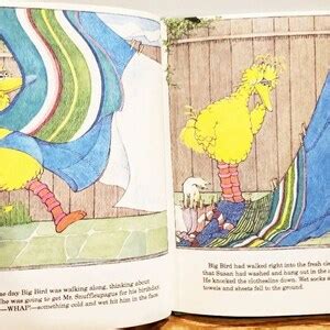 Everyone Makes Mistakes Book, Vintage Sesame Street Books, Vintage Big Bird Book, Sesame Street ...