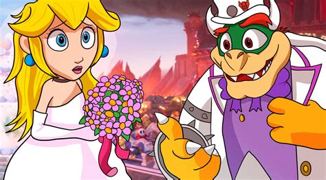 Mario Movie Wedding Redraw by Behonkiss on DeviantArt