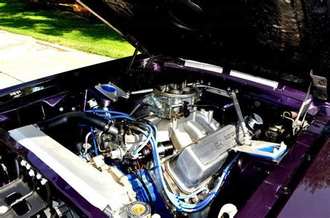 1967 Ford Mustang Engine. Not a bad setup!