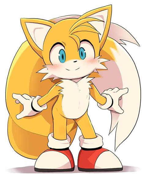 A cute Tails | Miles "Tails" Prower | Dibujos bonitos, Animales de ...