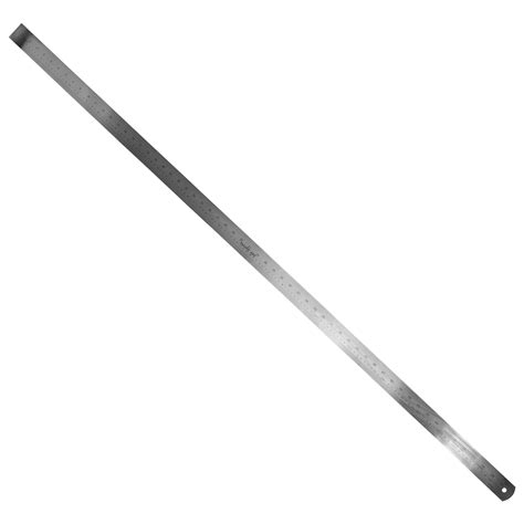 Pacific Arc Stainless Steel Ruler with Inch/Metric Conversion Table