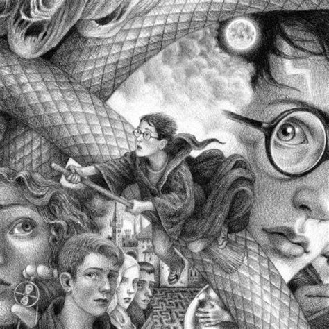 Brian Selznick designs new Harry Potter covers for Scholastic | Harry potter cover, Harry potter ...