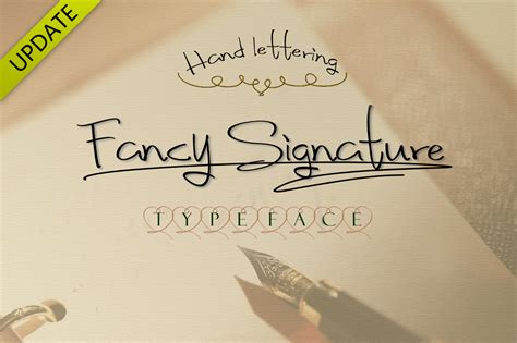 Fancy Signature TrueType Font ~ Script Fonts on Creative Market