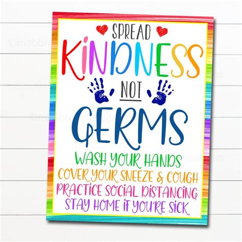 School Covid-19 Health Signs | TidyLady Printables