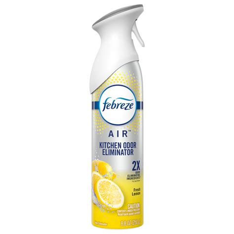 Save on Febreze Air Freshener Kitchen Odor Eliminator Fresh Lemon Order Online Delivery | Giant