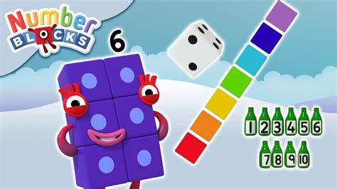 @Numberblocks- Playing Number Games | Learn to Count - YouTube