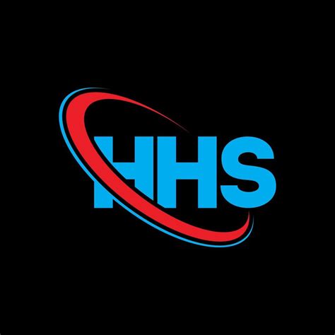 HHS logo. HHS letter. HHS letter logo design. Initials HHS logo linked with circle and uppercase ...