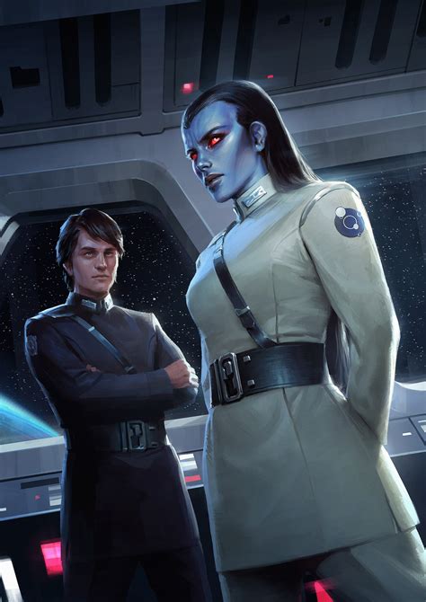 Darren Tan - Admiral Ar'alani and Eli Vanto (Thrawn: Treason)