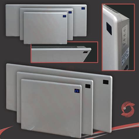 "NOVA LIVE R" Slimline Efficient Wall Electric Panel Heaters Convector Radiators | eBay