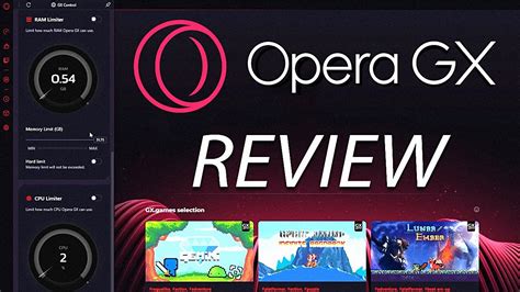 Opera GX 2024 Review: the Gaming Browser that Evolved - YouTube