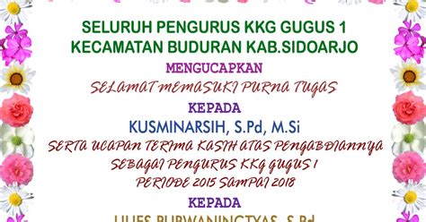 Ucapan Purna Tugas Guru - Lina Pdf