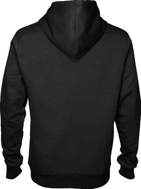 Black Hoodie Template Png