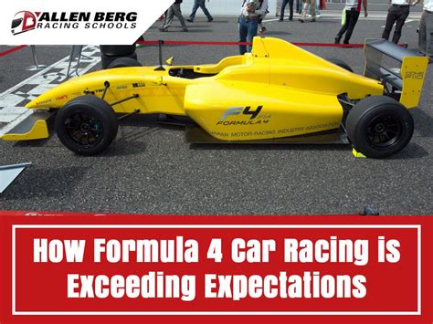 How Formula 4 Car Racing Is Exceeding Expectations | Allen Berg